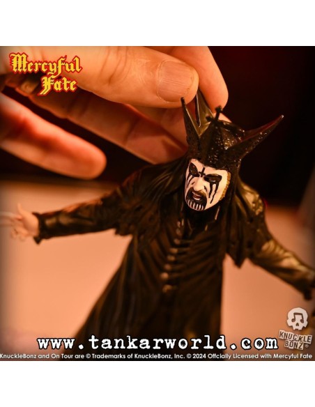 Mercyful Fate Estatua Rock Iconz King Diamond III (Black Version) 22 cm