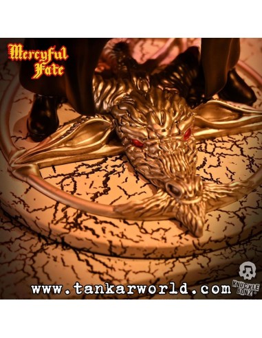 Mercyful Fate Estatua Rock Iconz King Diamond III (Black Version) 22 cm