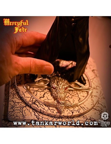 Mercyful Fate Estatua Rock Iconz King Diamond III (Black Version) 22 cm