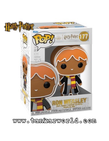 Funko Pop! - Ron Weasley GingerBread - Muñeco de Jengibre - Harry Potter - 177