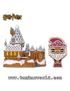 Funko Pop! - Albus Dumbledore & Hogwarts GingerBread - Muñeco de Jengibre - Harry Potter - Pop! Town 42