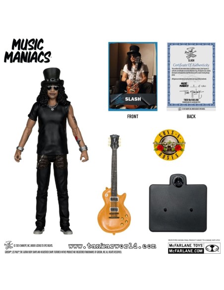 Slash - Guns N´Roses - Figura articulada - Music Maniacs Metal