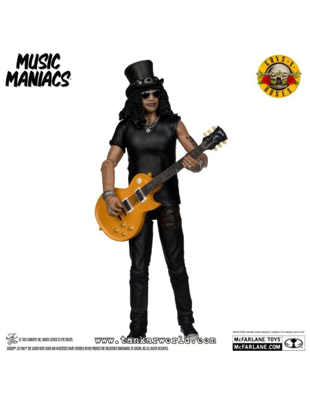 Slash - Guns N´Roses - Figura articulada - Music Maniacs Metal