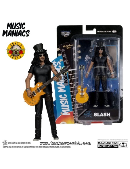 Slash - Guns N´Roses - Figura articulada - Music Maniacs Metal