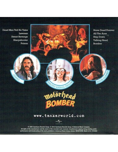 Motörhead - Bomber - Cartera con cadena - Motorhead