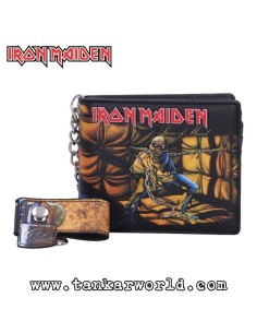 Iron Maiden - Piece Of Mind - Cartera con cadena