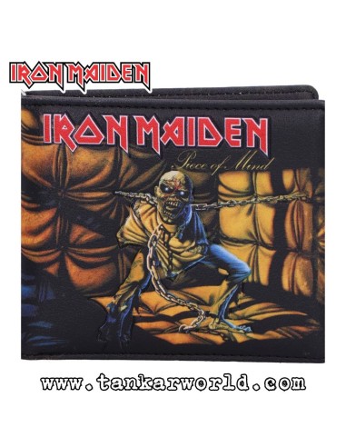 Iron Maiden - Piece Of Mind - Cartera con cadena