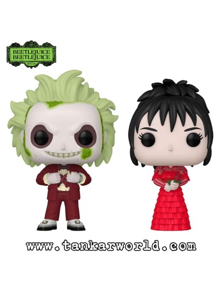 Funko Pop! - Beetlejuice & Lydia Deetz - Beetlejuice Beetlejuice - Pack 2 Pop! Movies