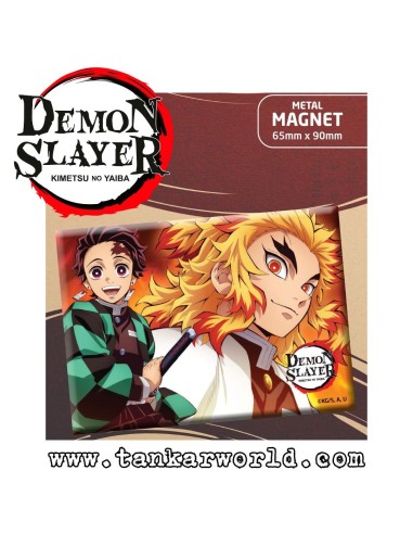 Tanjiro & Kyojuro - Demon Slayer Kimetsu No Yaiba - Iman magnetico