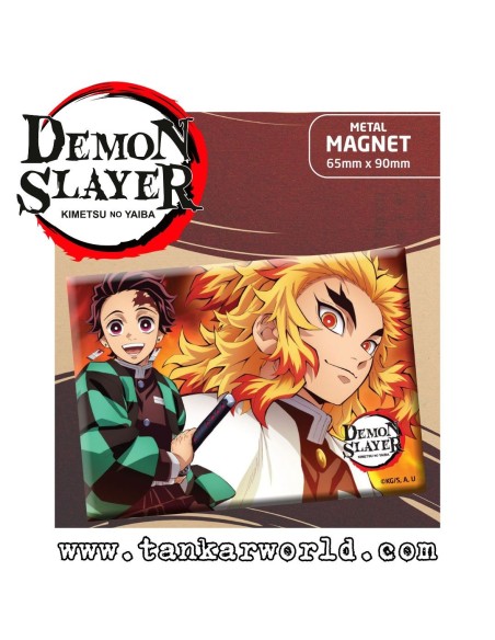 Tanjiro & Kyojuro - Demon Slayer Kimetsu No Yaiba - Iman magnetico