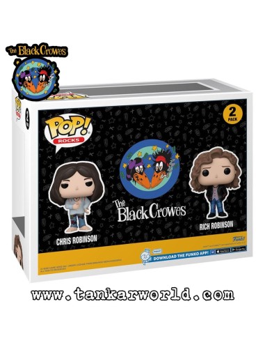 Funko Pop! - Chris Robinson & Rich Robinson - The Black Crowes - Pack 2 Pop! Rocks