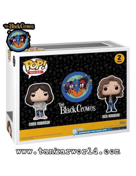 Funko Pop! - Chris Robinson & Rich Robinson - The Black Crowes - Pack 2 Pop! Rocks