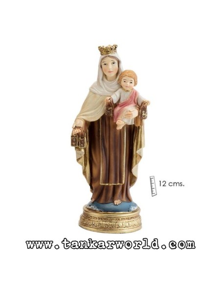 Virgen del Carmen - Figura de resina - 12 cm