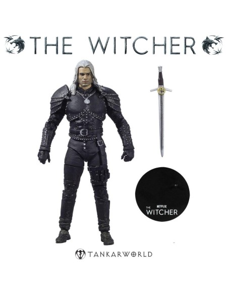 The Witcher - Geralt of Rivia - Figura articulada - 18 cm