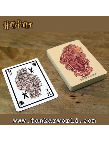 Gryffindor - Baraja de póker de 54 cartas - Harry Potter