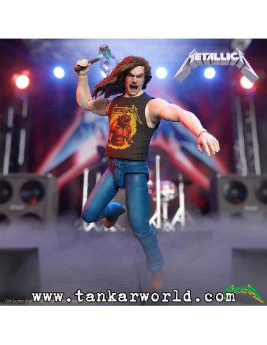 Metallica - Cliff Burton - Figura Ultimates! Wave 2 - 18 cm