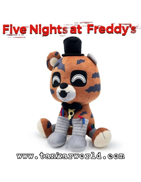 Peluche Ignited Freddy Sit - Five Nights at Freddy's - FNAF - 22 cm