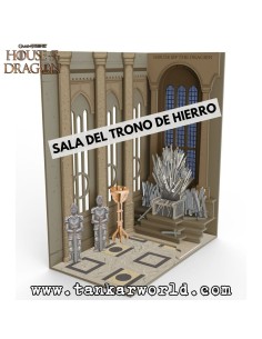 House Of The Dragon - Trono de Hierro - La Casa del Dragón - Game Of Thrones - Maqueta Book Nook - Tiny Adventures - 23 cm 2