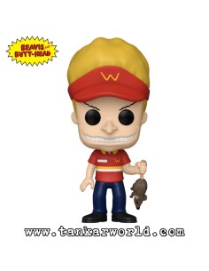 Funko Pop! - Beavis with rat - Beavis and Butthead - 1592