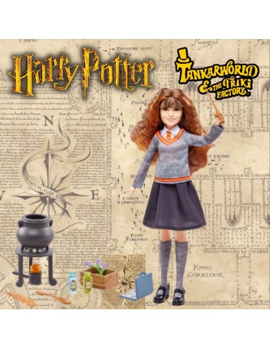 Hermione y sus pociones - Set de muñeca con accesorios - Harry Potter