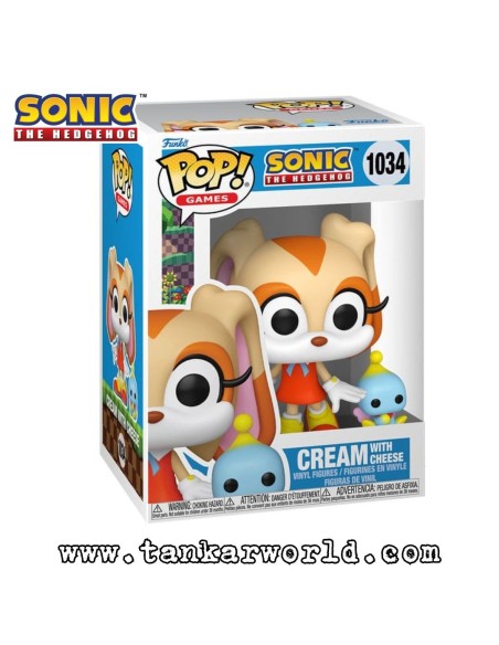 Funko Pop! - Cream with Cheese - Sonic The Hedgehog - 1034