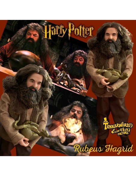 Rubeus Hagrid - Muñeco de la colección de Harry Potter - Mattel - 31 cm