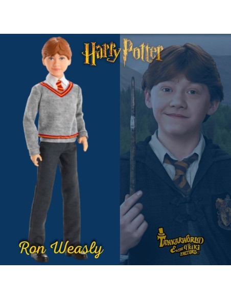 Ron Weasley - Muñeco de la colección de Harry Potter - Mattel - 30 cm