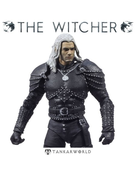 The Witcher - Geralt of Rivia - Figura articulada - 18 cm