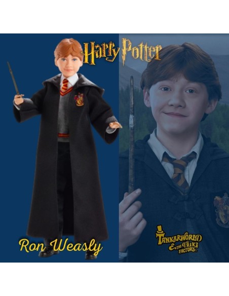Ron Weasley - Muñeco de la colección de Harry Potter - Mattel - 30 cm