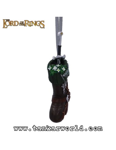 El Señor de los Anillos - Bota de Aragorn - Decoración Árbol de Navidad -  The Lord Of The Rings