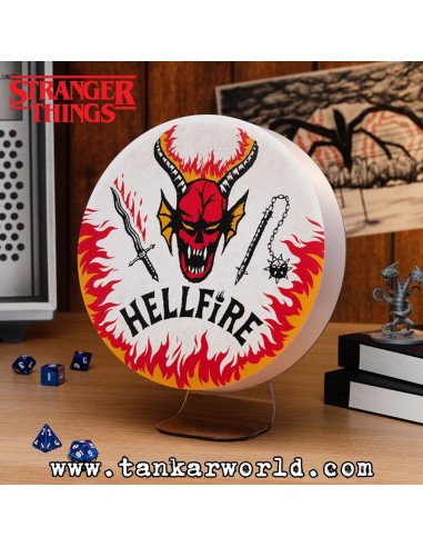 Lámpara Hellfire Club Graphic Light - Stranger Things - 20 cm