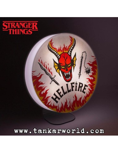 Lámpara Hellfire Club Graphic Light - Stranger Things - 20 cm