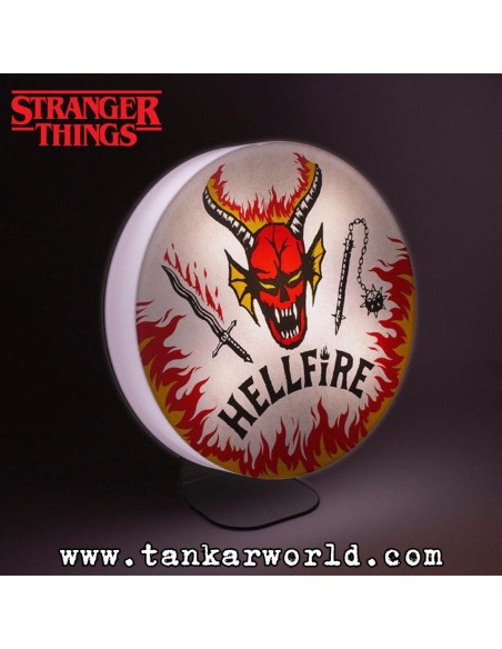 Lámpara Hellfire Club Graphic Light - Stranger Things - 20 cm