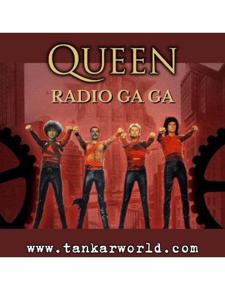 Funko Pop! - Queen Radio Ga Ga - Mercury - May - Deacon - Taylor - 4 Pack