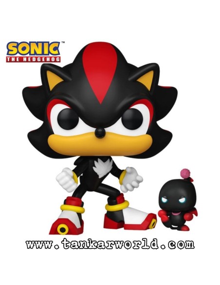 Funko Pop! - Shadow with Dark Chao - Sonic The Hedgehog - 1035