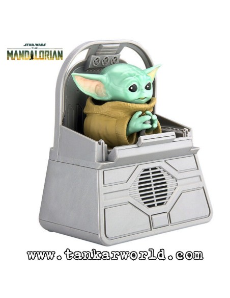 Grogu The Child - Baby Yoda - Star Wars: The Mandalorian - Figura Robótica con Altavoz Bluetooth - 15 cm