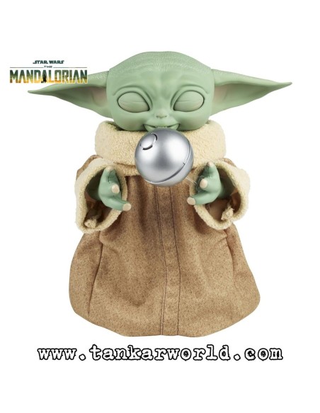Star Wars - Galactic Snackin’ Grogu - Juguete animatrónico - 23 cm