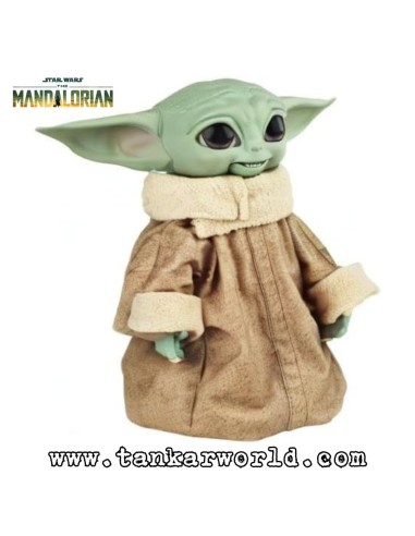 Star Wars - Galactic Snackin’ Grogu - Juguete animatrónico - 23 cm