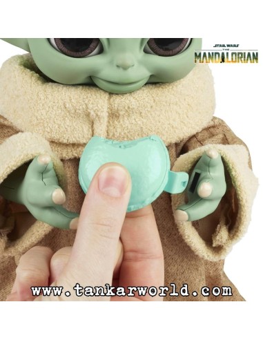 Star Wars - Galactic Snackin’ Grogu - Juguete animatrónico - 23 cm