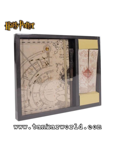 Harry Potter - Mapa del Merodeador - Set de papelería