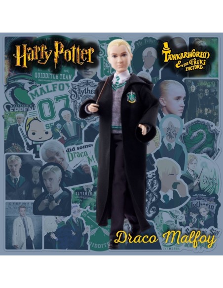 Draco Malfoy - Muñeco de la colección de Harry Potter - Mattel - 30 cm