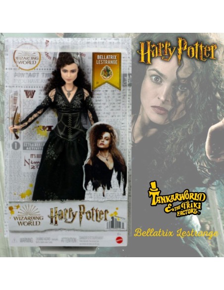 Bellatrix Lestrange - Muñeco de la colección de Harry Potter - Mattel - 30 cm