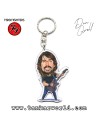 Dave Grohl - Llavero metacrilato - 4 x 7 cm