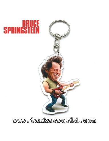 Bruce Springteen - Llavero metacrilato - 4,5 x 7 cm
