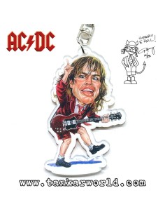 Angus Young - Llavero metacrilato - 4 x 7 cm 2