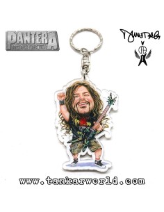 Dimebag Darrel - Llavero metacrilato - 5 x 7 cm