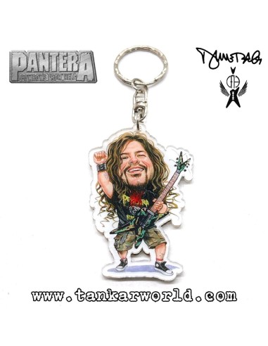 Dimebag Darrel - Llavero metacrilato - 5 x 7 cm