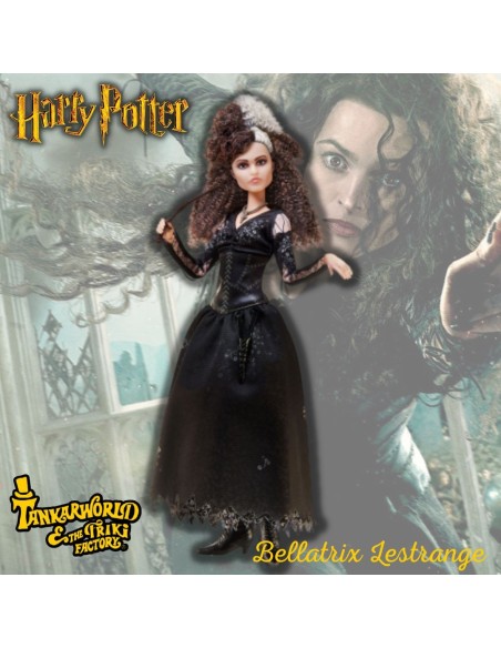 Bellatrix Lestrange - Muñeco de la colección de Harry Potter - Mattel - 30 cm