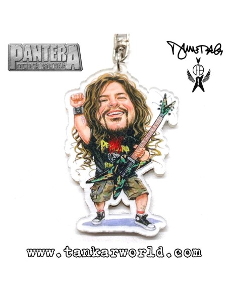 Dimebag Darrel - Llavero metacrilato - 5 x 7 cm