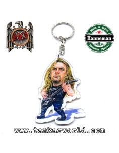 Jeff Hanneman - Llavero metacrilato - 4,5 x 7 cm 2